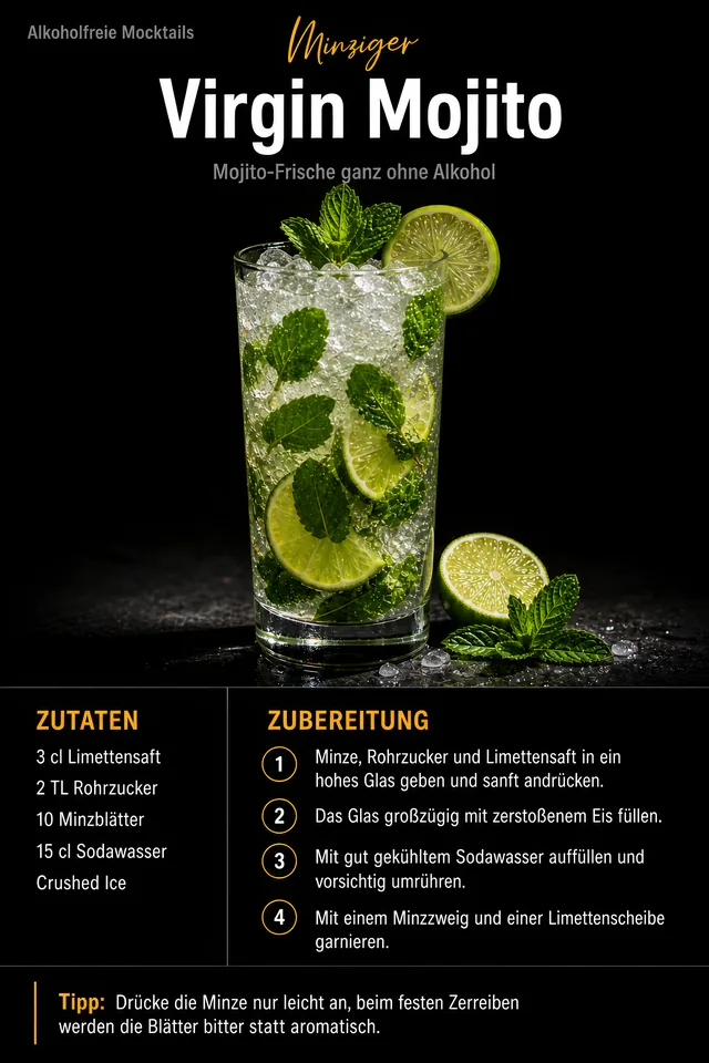 Rezeptseite: Virgin Mojito
